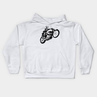 Motorcycle Design Kids Hoodie